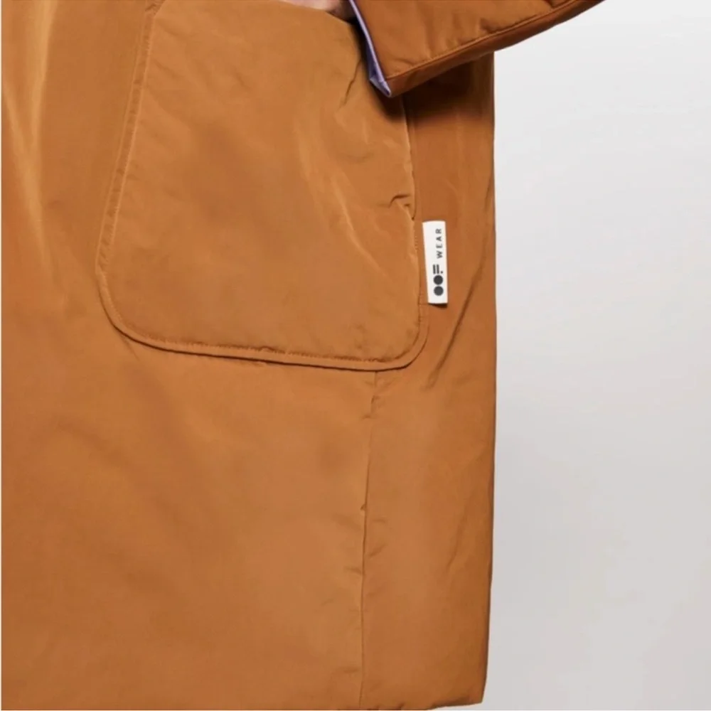 OOF wear oofwear OOF
REVERSIBLE WARM LILAC/TERRACOTTA JACKET - Picture 3 of 6
